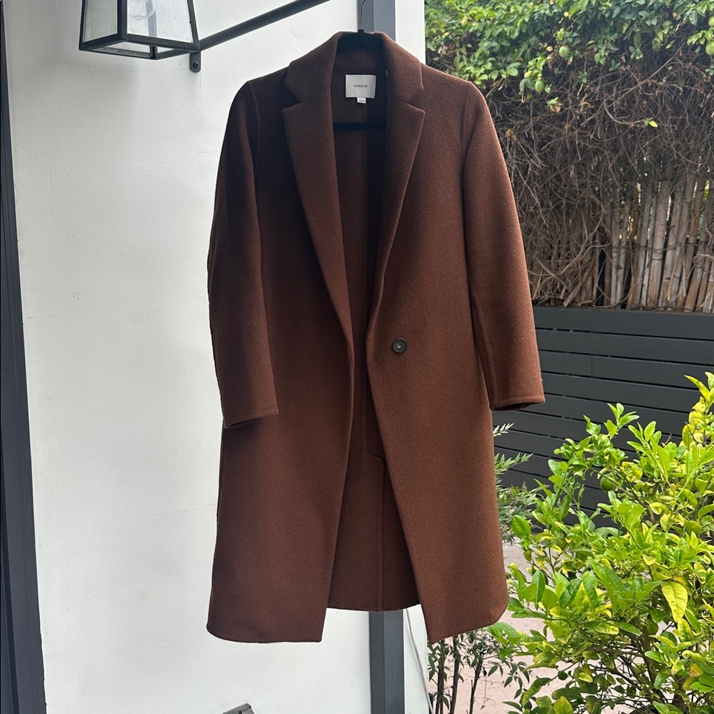 Vince wool blend coat